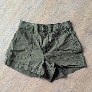 Olive Green Old Navy Og Chino Shorts, XS